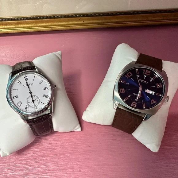 WHITE- SEIKO SRK049P1,Men's Quartz,Stainless Case,Sapphire Crystal - Picture 4 of 5